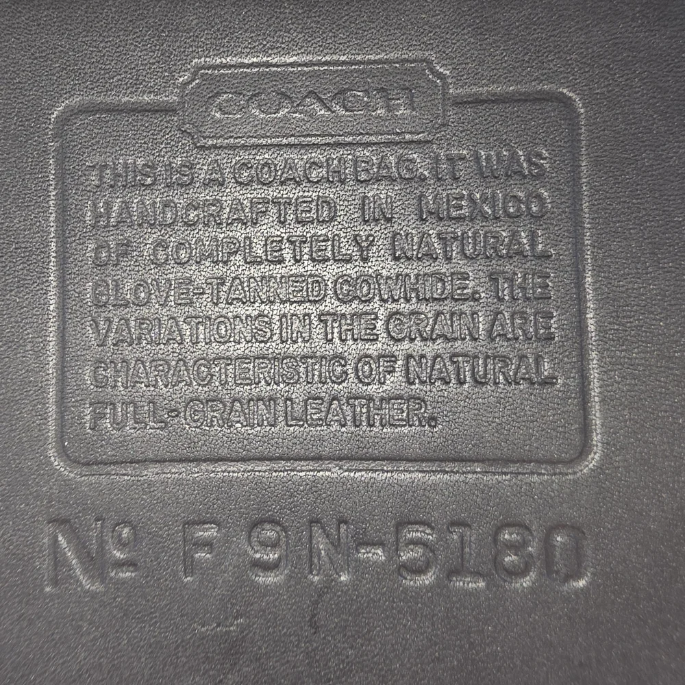Vintage Coach, Metropolitan Brief Messenger - Picture 13 of 16